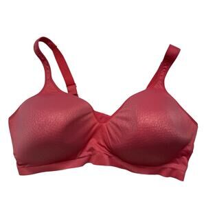 SECRET TREASURES Wire Free Seamless Comfort Support Bra in Rose Pink Size 46DDD